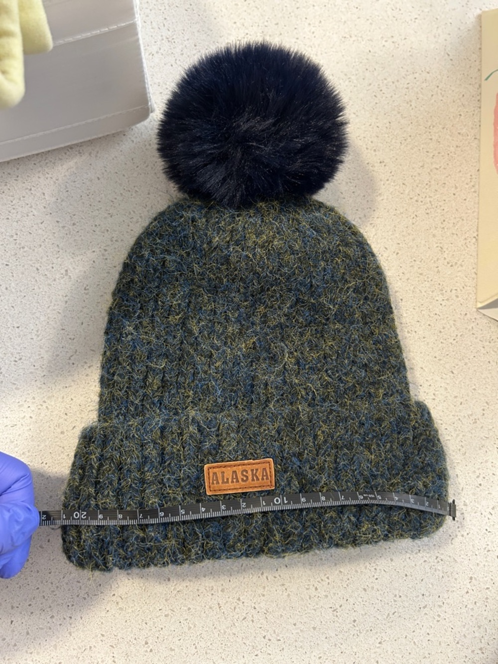 Beanie in Olive Green